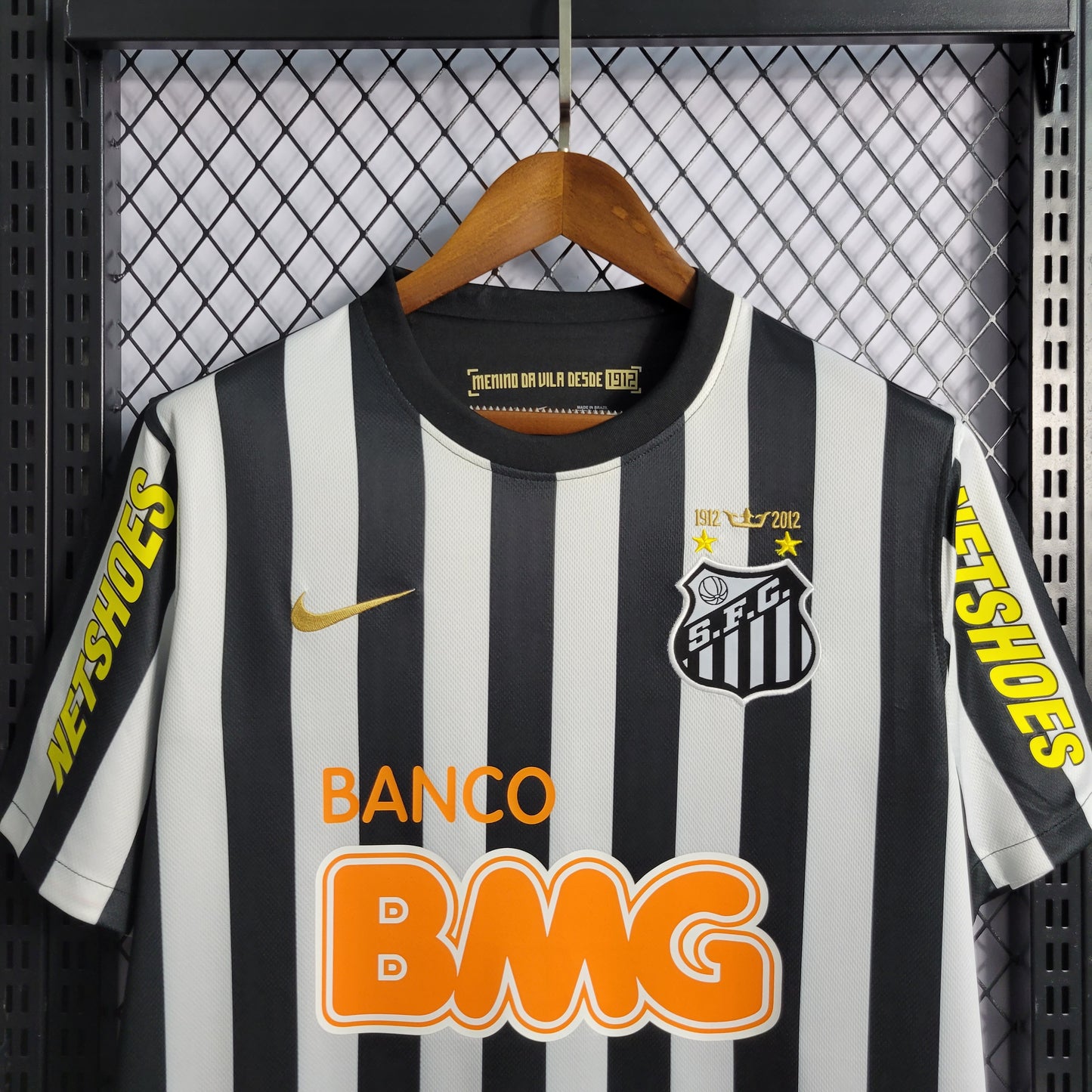 Camisa Santos II Retro 2012/13 - Preta