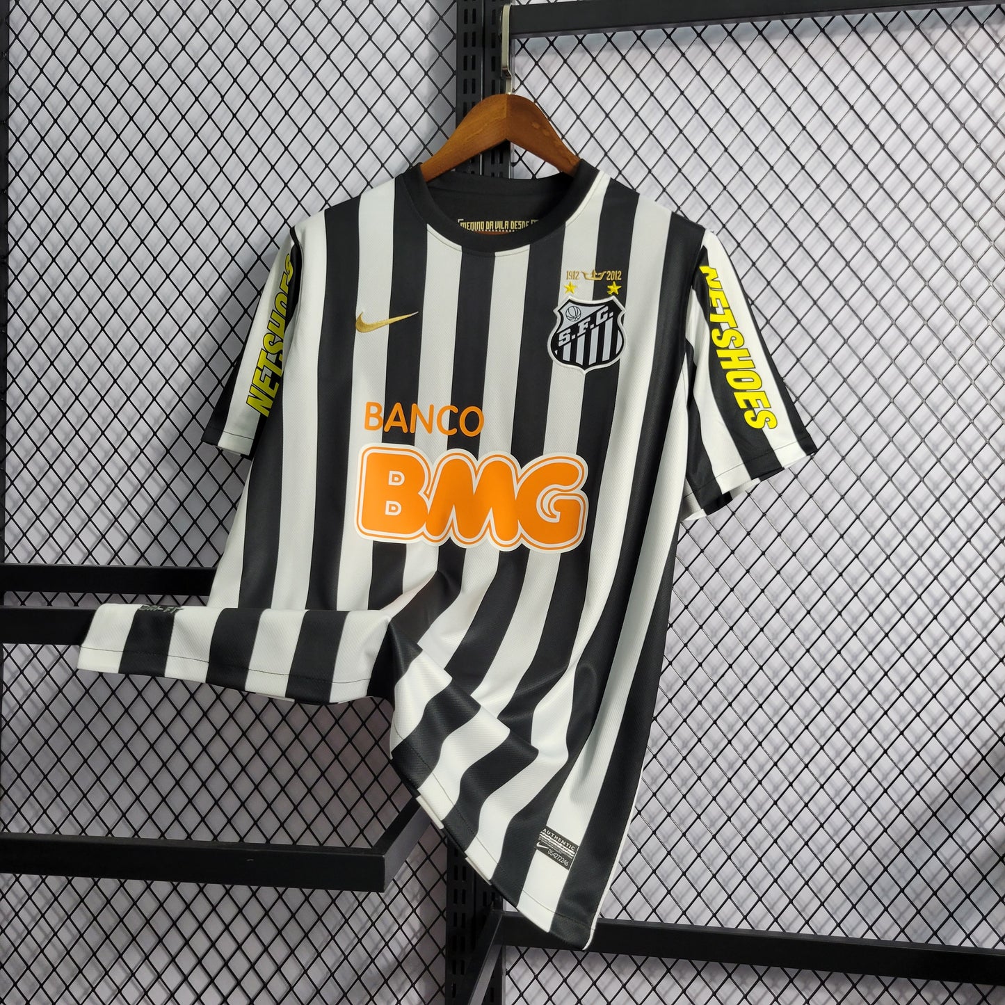 Camisa Santos II Retro 2012/13 - Preta