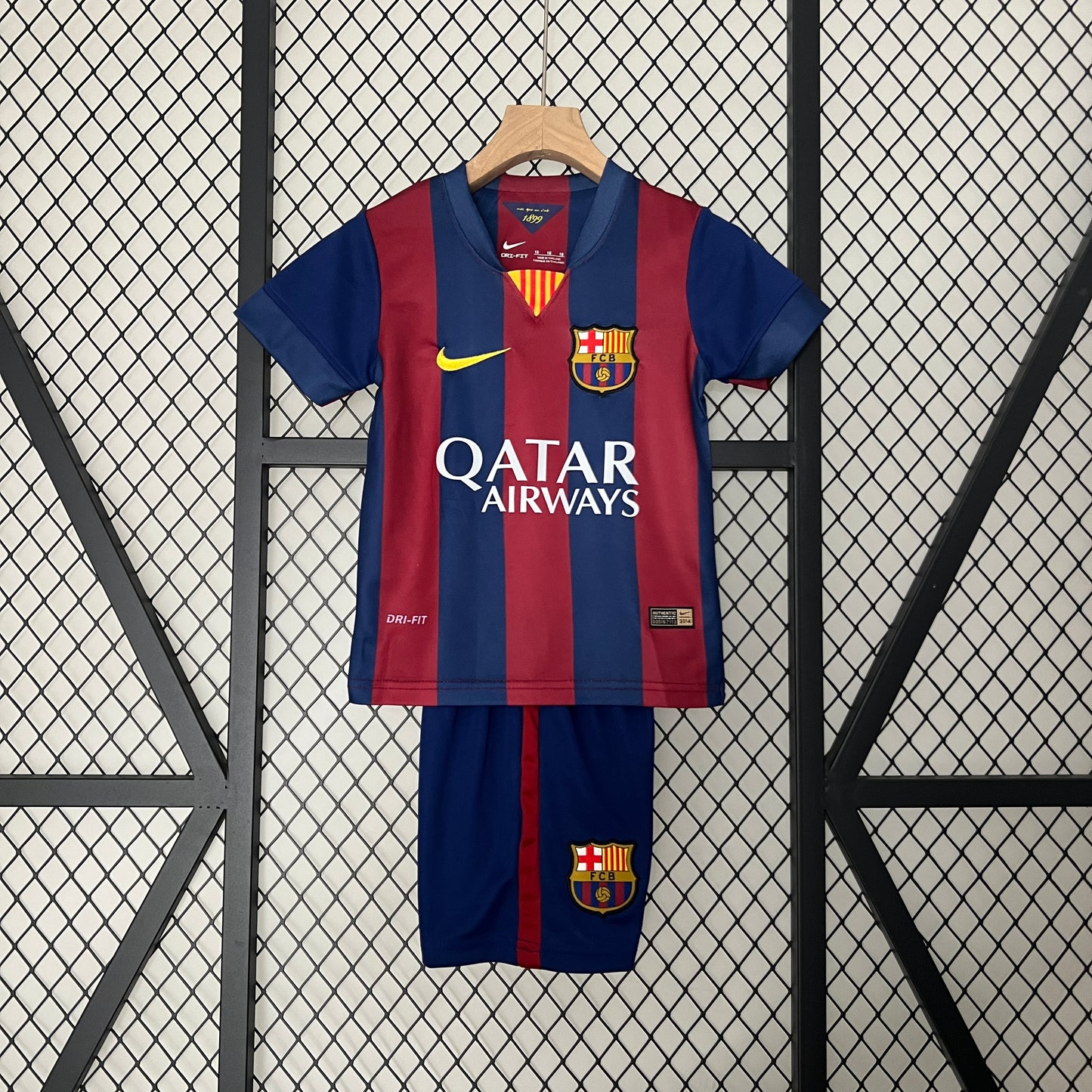 Conjunto Infantil Barcelona Retro 14/15