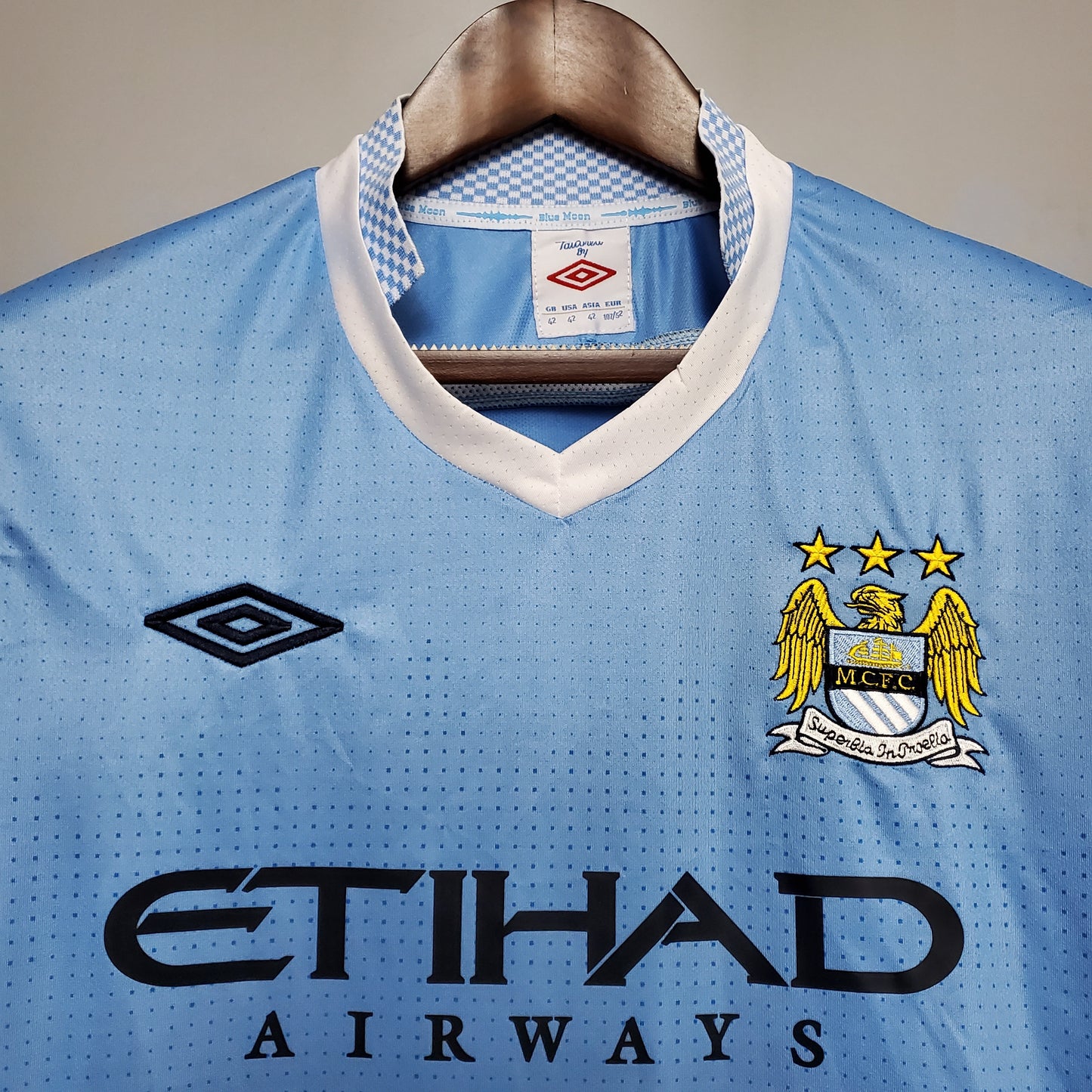Camisa Manchester City Retro 11/12