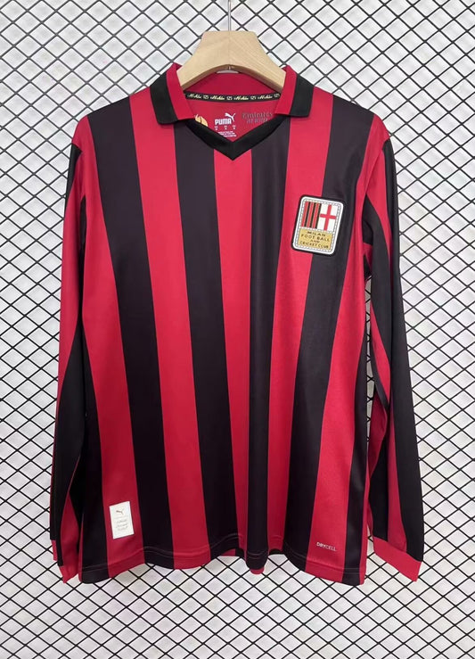 Camisa Milan Edição Especial 125 anos - Manga Longa Torcedor