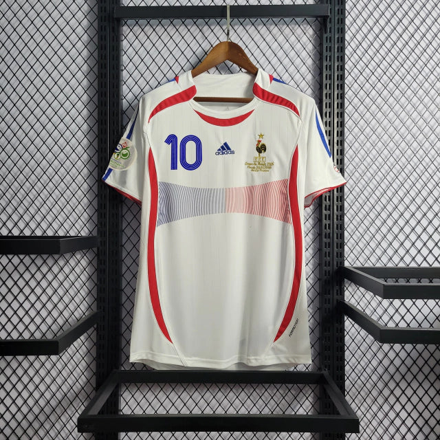 Camisa França Retro Zidane 06