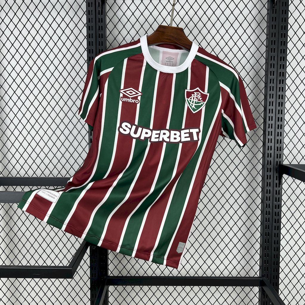 Camisa Fluminense Home 2025/26 - Torcedor