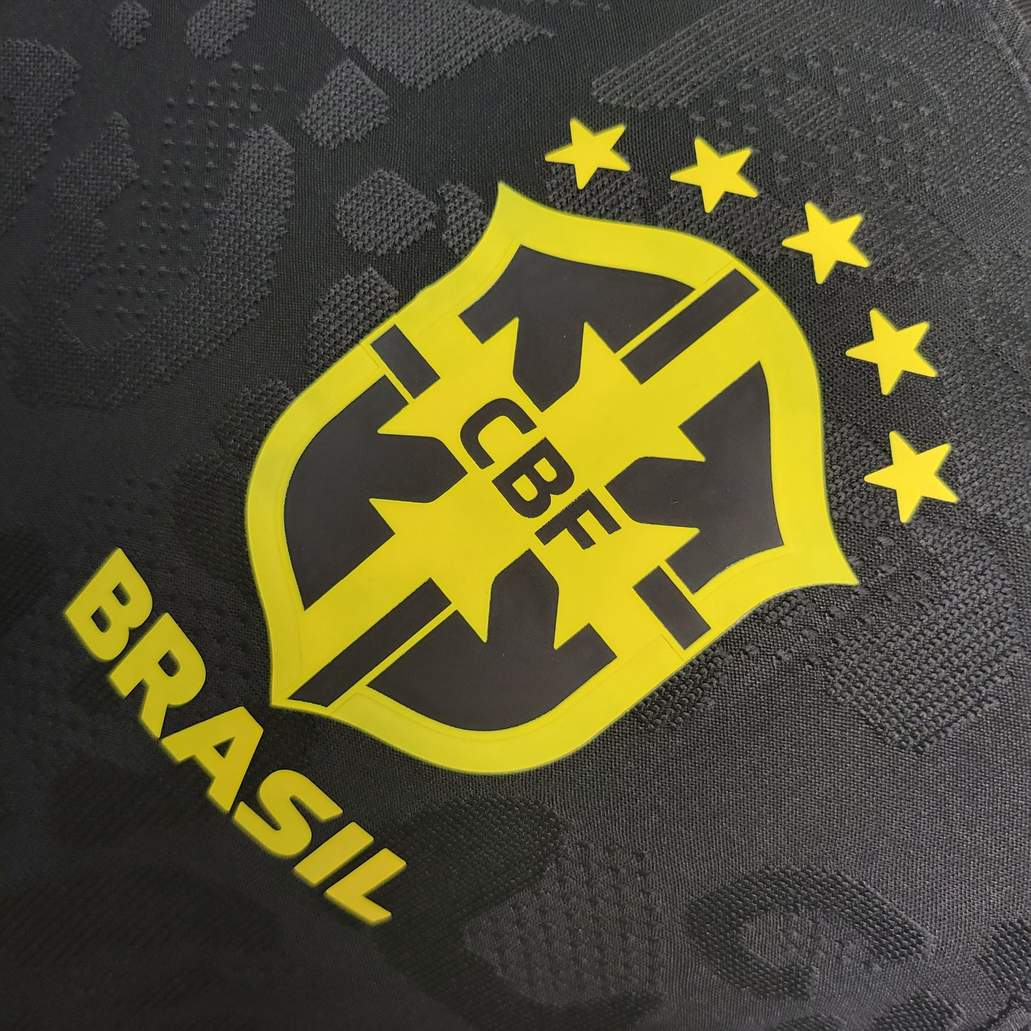 Camisa Brasil Treino Preta 22/23 - Jogador